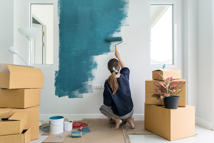  Hvordan male en vegg og gi hjemmet et nytt utseende? Vi lærer deg!